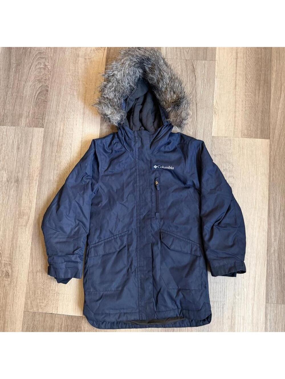 Columbia Sportswear Kid's Navy and Grey Jacket XXS